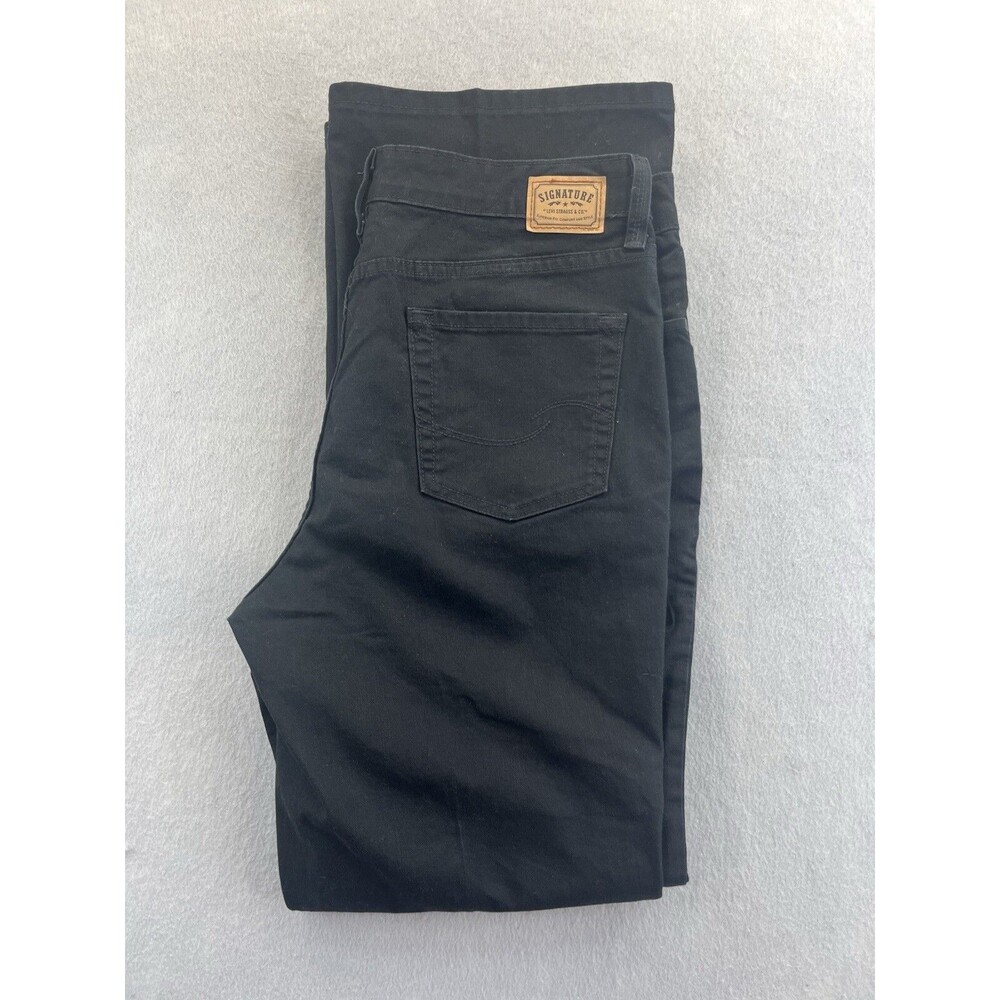 Levi’s Signature Black Boot-Cut Jeans